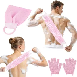 rekawice-peelingujace-do-ciala-2-szt-myjka-plecow-prysznic-spa-rozowe
