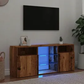szafka-pod-tv-z-oswietleniem-led-stare-drewno-120x30x50-cm
