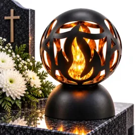 znicz-led-duza-kula-plomien-25-cm-czarny-elegancka-dekoracja-na-cmentarz
