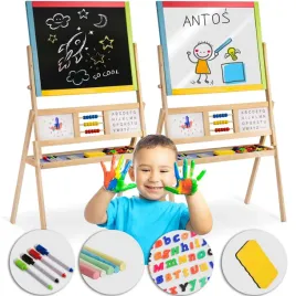 tablica-dwustronna-edukacyjna-dla-dzieci-magnetyczna-kredowa-akcesoria