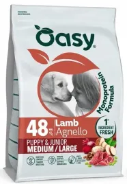 oasy-dog-mono-puppy-medium-large-lamb-jagniecina-10kg