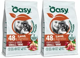 oasy-dog-mono-puppy-small-mini-lamb-jagniecina-2x2kg