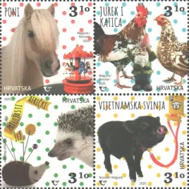 chorwacja-2020-mnh-xf-zwierzta