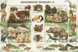 czechy-2017-mnh-f-vf-ogrody-zoologiczne