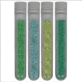 dekor-art-serwis-brokat-zielony-drobny-w-fiolkach-4-sztuki-65-g