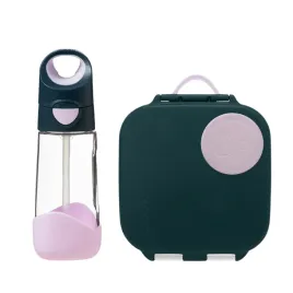 b-box-63211-zestaw-mini-lunchbox-butelka-tritanowa-ze-slomka-450ml-indigo-rose