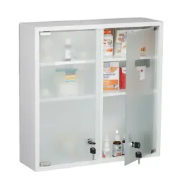 szafka-medyczna-medicosafe-duo-biala-zamykana-podwojne-drzwi