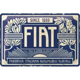 tablica-metalowa-plakat-20x30cm-fiat-since-1899-22321