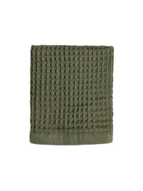 recznik-vaffel-oliwkowy-50x90-cm-homla