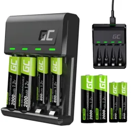 ladowarka-do-akumulatorkow-green-cell-2x-aa-2000mah-2x-aaa-800mah-usb