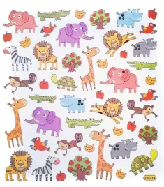 naklejki-zoo-48-szt-z-blyszczacymi-srebrnymi-detalami-dpcraft
