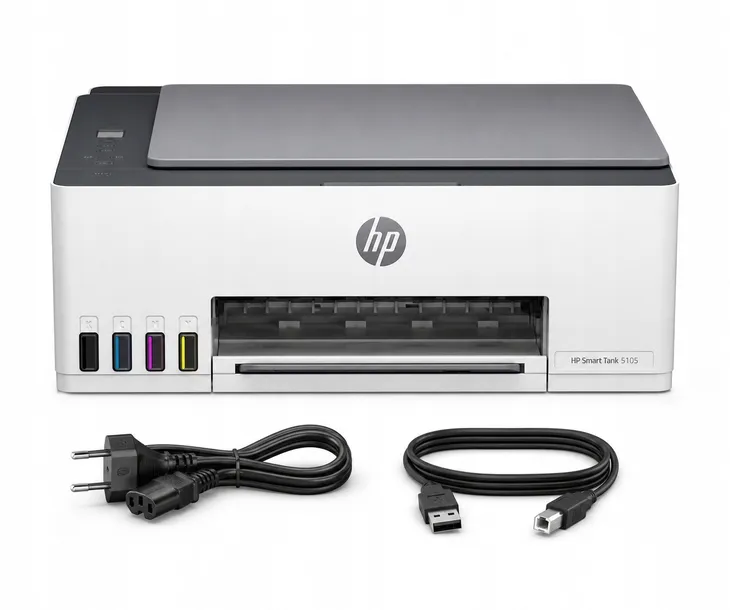HP Smart Tank 5105 WiFi Drukarka 3w1 Skaner Kopiarka USB