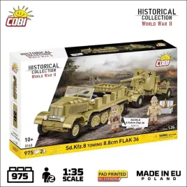 cobi-klocki-sd-kfz-8-z-armata-88-cm-flak-36-skala-1-35