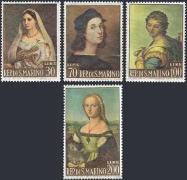 san-marino-1963-mnh-xf-sc550-553-malarstwo-rafaela