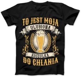 koszulka-damska-ulubiona-koszulka-do-chlania-czarna-l
