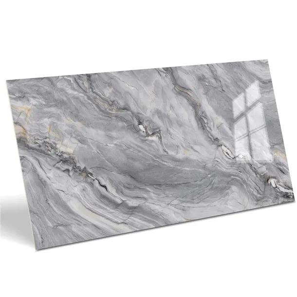 PŁYTKI PODŁOGOWE KAFLE GRES SZARY MARMUR EXPLOSION FUSION 60x120 POŁYSK