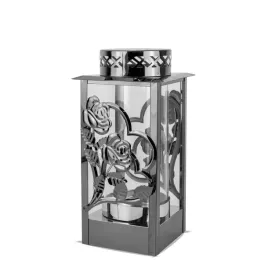 znicz-elegancki-latarnia-26-cm-grafitowy-znicz-metalowy-na-cmentarz-szklo