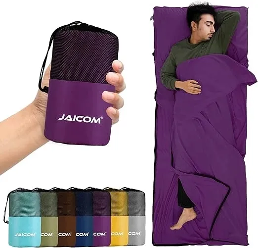 SPIWÓR ULTRALEKKI MAŁY ERGONOMICZNY TURYSTYCZNY 220X90 CM DO PLECAKA