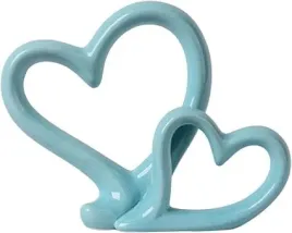 figurka-podwojne-serce-statuetka-prezent-dekoracja-porcelana-niebieska18-cm