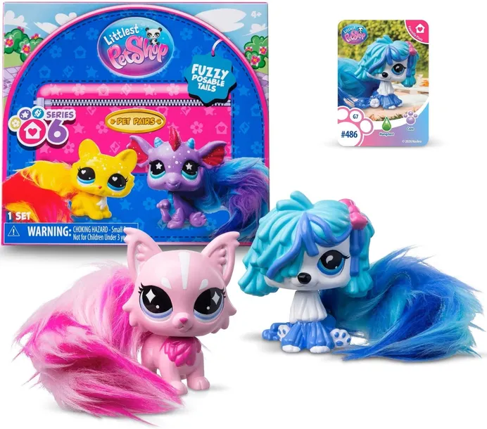 Zestaw figurek Littlest Pet Shop Pet Pairs Seria 6 2 szt.