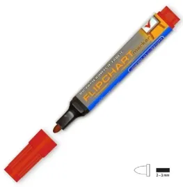 marker-suchoscieralny-granit-do-tablic-papierowych-flipchart-czerwony
