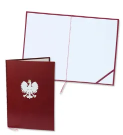 okladka-na-dyplom-a4-z-kolorowym-orlem-bordo