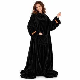 uniwersalny-koc-bluza-z-rekawami-kocobluza-czarna-futrzak-oversize-xxl