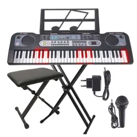 keyboard-dla-dzieci-z-podswietlany-klawiszami-mikrofon-statyw-taboret