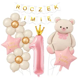 balony-dekoracje-scianka-zestaw-balonow-na-roczek-1-urodziny-mis-7-szt
