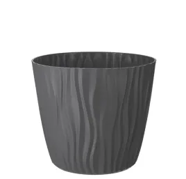 doniczka-oslonka-sahara-18-cm-szary-matowy-tloczony-wzor-piasek-pustyni