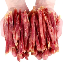 przysmak-przekaska-dla-psa-miekkie-paski-z-kaczki-92percent-hauandmiau-500g