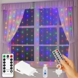 kurtyna-swietlna-300-led-lampki-druciki-usb-pilot-wielokolorowa