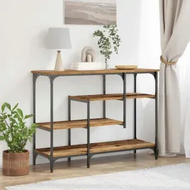 stolik-konsolowy-stare-drewno-100x35x75-cm-inzynieryjne-i-stal-lumar