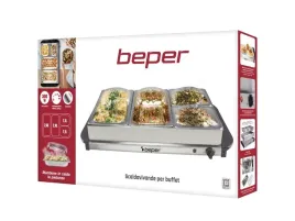 podgrzewacz-bufetowy-beper-p101tem002-z-wyjmowanymi-pojemnikami-4-w-1