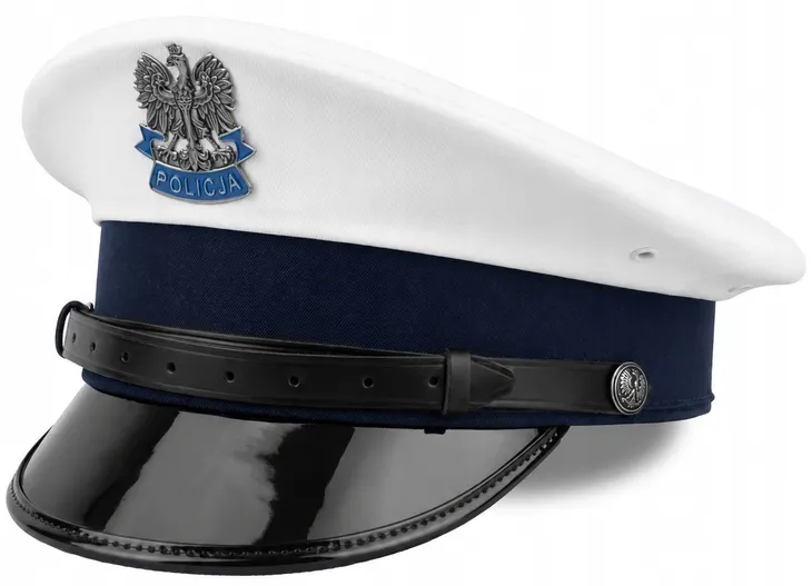 Czapka Garnizonowa Gabardynowa Podoficer Aspirant Policji WRD KGP r. 54