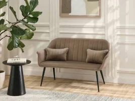 modna-sofa-dwuosobowa-z-dwiema-poduszkami-dekoracyjnymi-braz-osmo-czarny