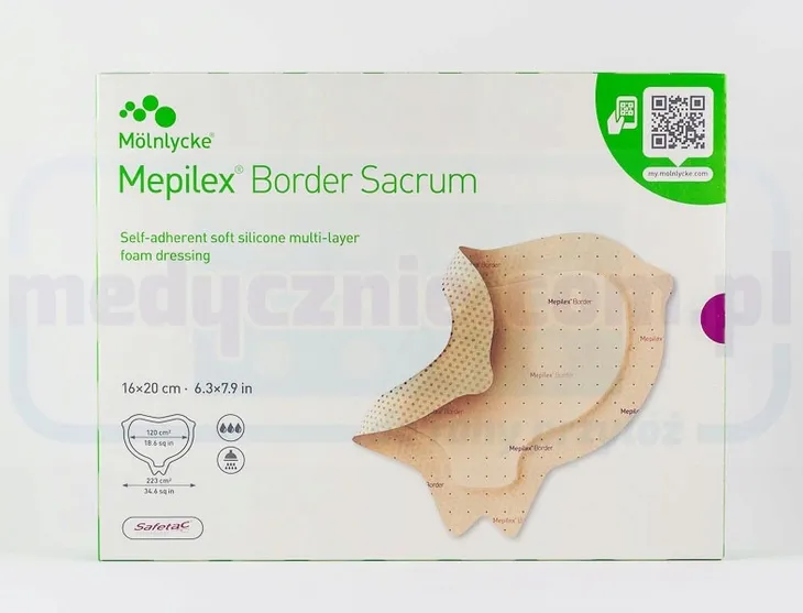 Mepilex Border Sacrum 16*20 cm 1 sztuka