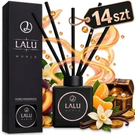 lalu-world-patyczki-do-domu-zapach-treasure-110ml-dyfuzor-zapachowy-14-szt