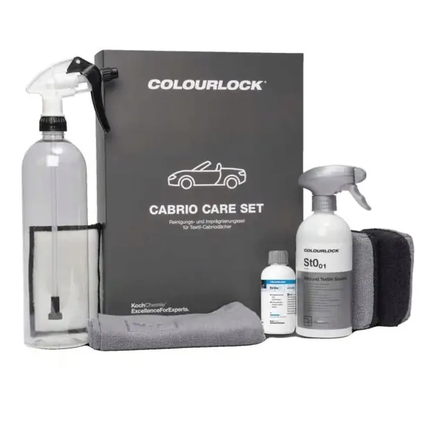 COLOURLOCK Cabrio Car Set zestaw do czyszczenia i pielęgnacji dachu