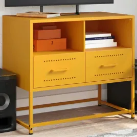szafka-pod-telewizor-musztardowa-68x39x605-cm-stalowa