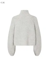 sweter-lollys-laundry-elioll-knit-jumper-xl-szary