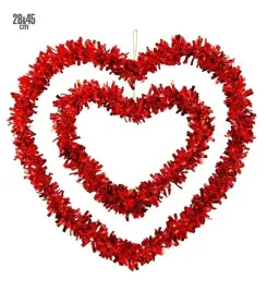 widmann-zestaw-dekoracyjnych-serc-czerwonych-na-sznurku-28-i-45-cm
