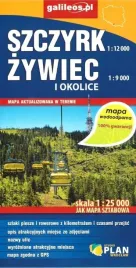 plan-mapa-wodoodporna-szczyrk-zywiec-i-okolice