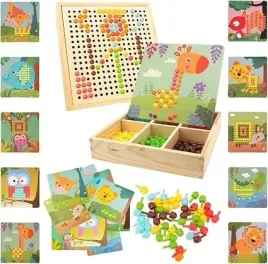 mozaika-drewniana-montessori-zestaw-do-zabawy-240-sztuk-wielokolorowa