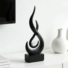 nowoczesna-figurka-rzezba-plomien-z-zywicy-dekoracyjna-wysokosc-30-cm