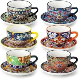 zestaw-filizanek-simi-6-sztuk-240-ml-porcelana-ze-spodkami-wielokolorowe
