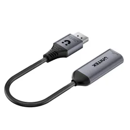 unitek-adapter-displayport-na-hdmi-2-1-or-8k-60hz-or-hdr-or-48-gb-s-or-15cm