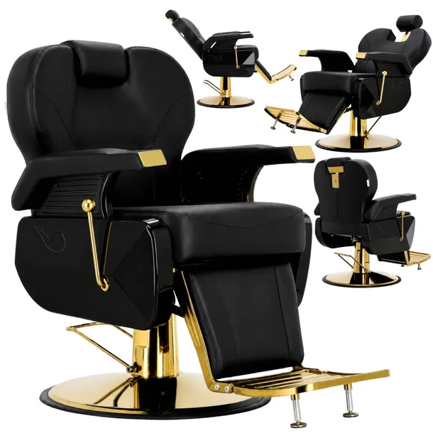 Fotel fryzjerski barberski hydrauliczny do salonu fryzjerskiego Richard