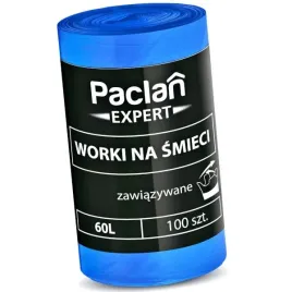 paclan-expert-worki-na-smieci-60l-100-szt-zawiazywane