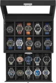 pudelko-na-zegarki-songmics-na-20-sztuk-2-poziomy-ze-szklana-pokrywa-48mm